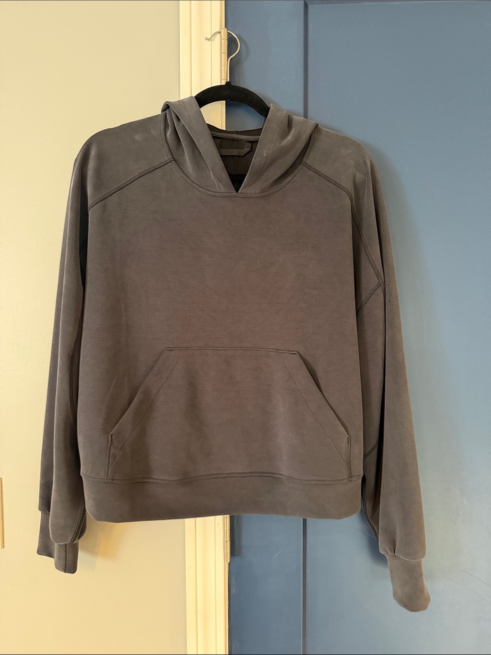 lululemon athletica Slate Gray Pullover softstreme Hoodie